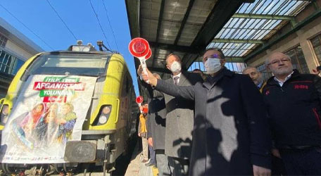 Sondakika.com - Afganistan'a ikinci 'iyilik treni' uğurlandı