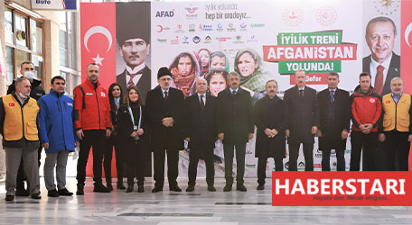 Haberstarı - İkinci ‘iyilik treni’ Afganistan’a doğru yola çıktı