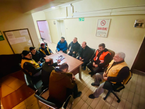 Yönetim Kurulu Üyelerimiz Deprem Bölgelerini Ziyaret Etti