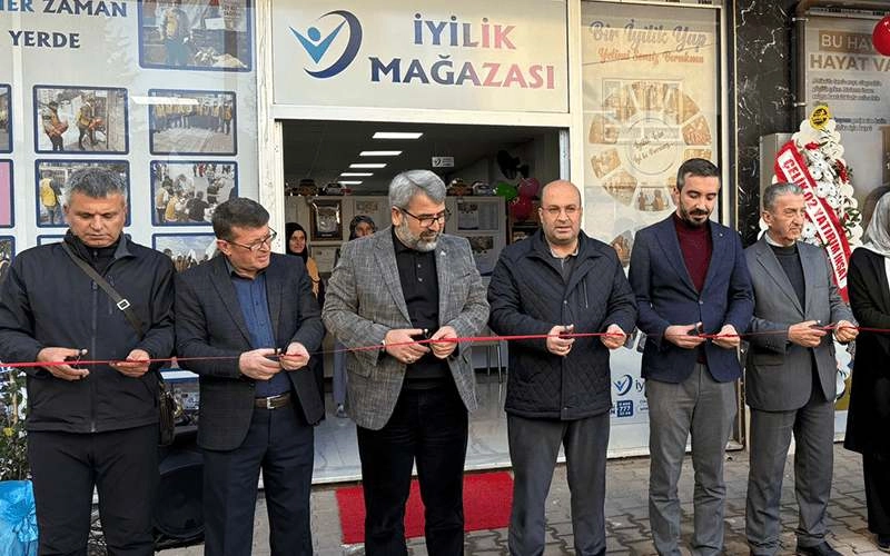 Adıyaman iyilik mağazası açıldı
