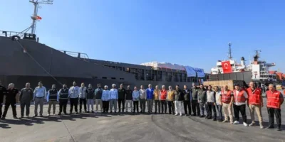 İnsani yardım taşıyan iyilik gemilerimiz Somali’ye ulaştı